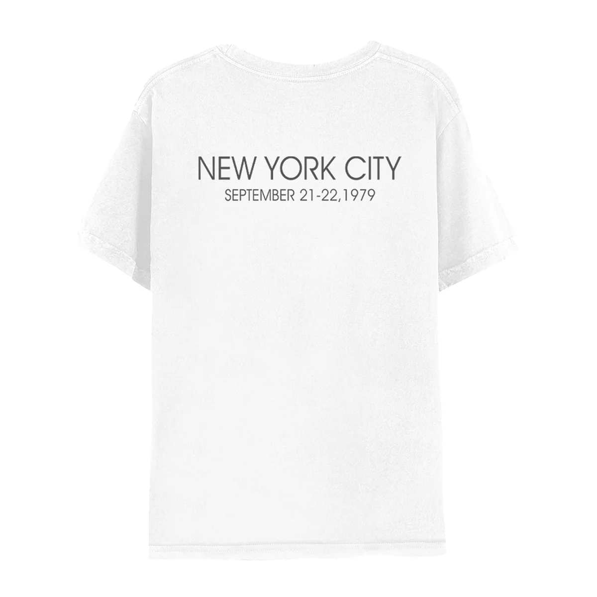 Throwback No Nukes White Tee - Image 3